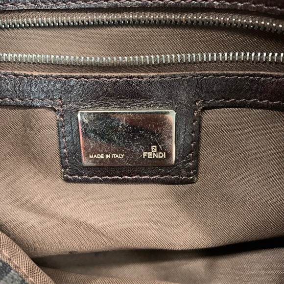 SOLD🐻 Fendi Mamma Zucchino Shoulder bag 🐻 - Picture 9 of 10